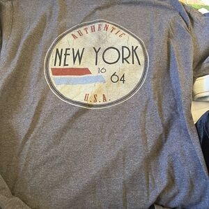 Gildan Authentic Graphic Brown Shirt